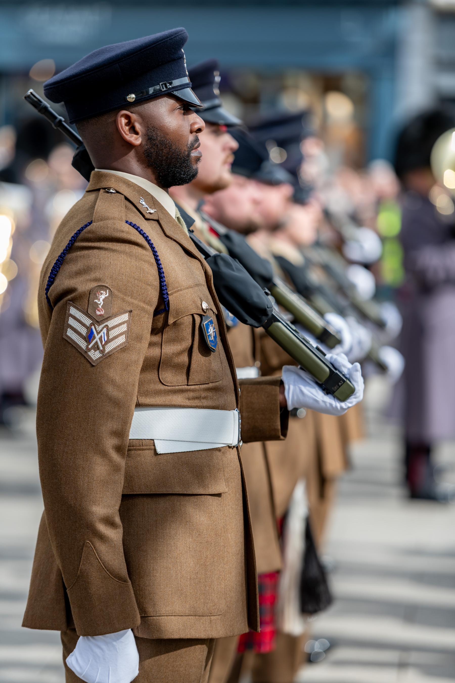 280 (NATO) Sig Sqn Freedom of Wimborne Town 